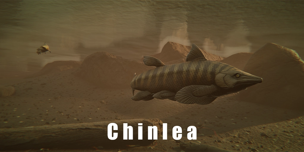 Chinlea - Prehistoric fish AI critter in Path of Titans
